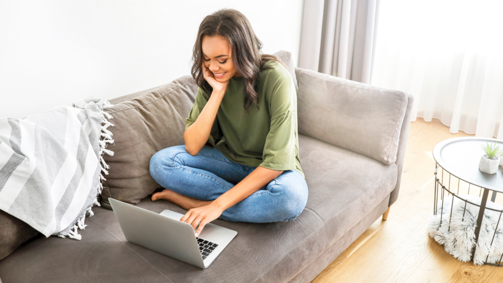 woman laptop