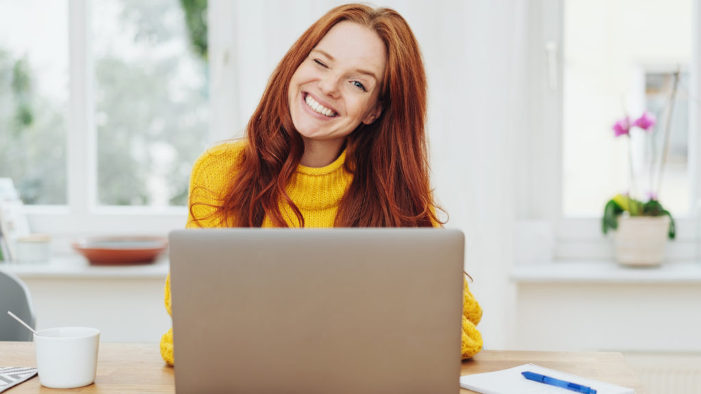 woman laptop