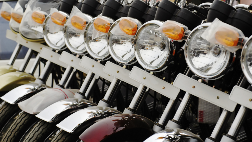 motorcycles
